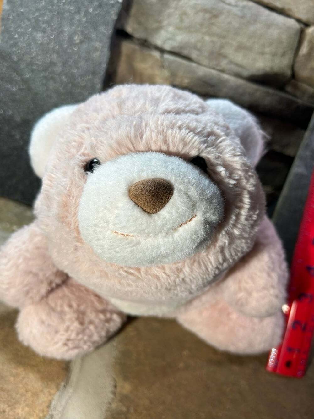 Gund Snuffles Bear Plush Rose Pink Stuffed Animal Soft 10” Toy Lovey 6050370